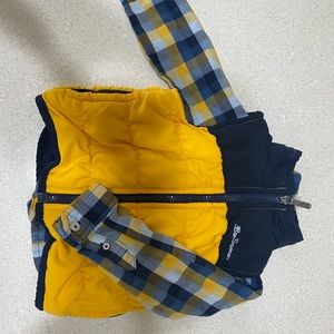 Ben Sherman boys 12 month shirt and vest